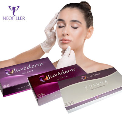 Pembesaran Bibir Asam Hyaluronic Juvederm Dermal Filler Pengisi Bibir 24mg/Ml
