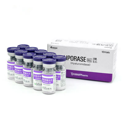 Subkutan Hyaluronidase Liporase Injeksi Peleburan Lemak Larutkan Asam Hyaluronic