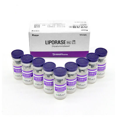 Subkutan Hyaluronidase Liporase Injeksi Peleburan Lemak Larutkan Asam Hyaluronic