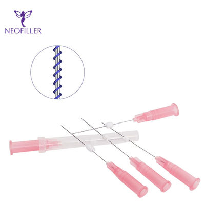 4d 100mm Korean PDO Thread Lifting Ultra V Blunt Cannula Pdo Lifting