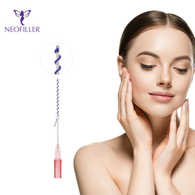 4d 100mm Korean PDO Thread Lifting Ultra V Blunt Cannula Pdo Lifting
