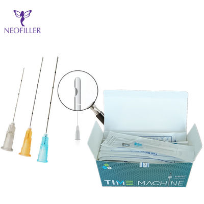 30G Pengisi Kecantikan Menggunakan Cannula Blunt Cannula Untuk Pengisi Asam Hyaluronic 40mm 50mm
