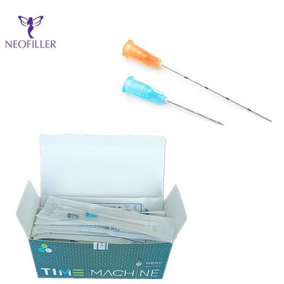 30G Pengisi Kecantikan Menggunakan Cannula Blunt Cannula Untuk Pengisi Asam Hyaluronic 40mm 50mm