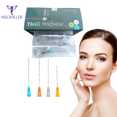 30G Pengisi Kecantikan Menggunakan Cannula Blunt Cannula Untuk Pengisi Asam Hyaluronic 40mm 50mm