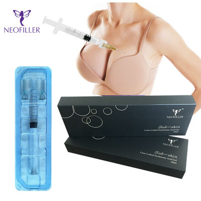 CE Mark Buttock Cross Linked Ha Pengisi Hyaluronic Murni Ha Asam Hyaluronic 10ml 20ml