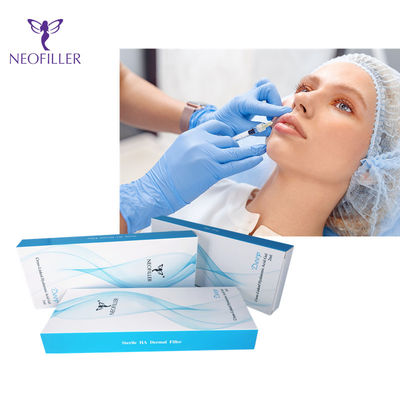 Syringe Wrinkle Removal Pengisi Asam Hyaluronic 2ml Suntikan Asam Hyaluronic Untuk Keriput