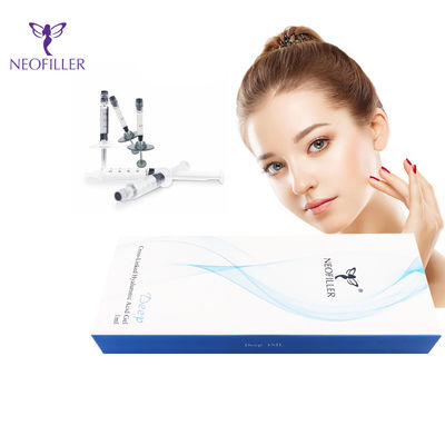 Syringe Wrinkle Removal Pengisi Asam Hyaluronic 2ml Suntikan Asam Hyaluronic Untuk Keriput