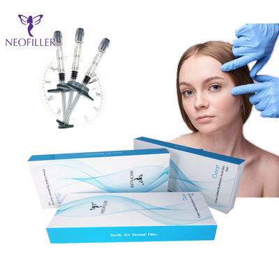 50ml Penghilang Keriput Asam Hyaluronic Dermal Filler Pengisi Asam Hyaluronic Cross Linked