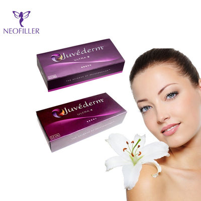 Suntikan 2ml Juvederm Wrinkle Filler Hyaluronic Chin Transparan Juvederm Ultra 3