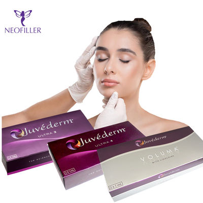Suntikan 2ml Juvederm Wrinkle Filler Hyaluronic Chin Transparan Juvederm Ultra 3