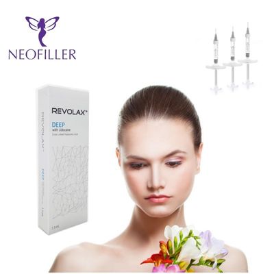 Sub Q Cross Linked Revolax Dermal Cross Linked Filler Ha Filler Injeksi 1.1ml