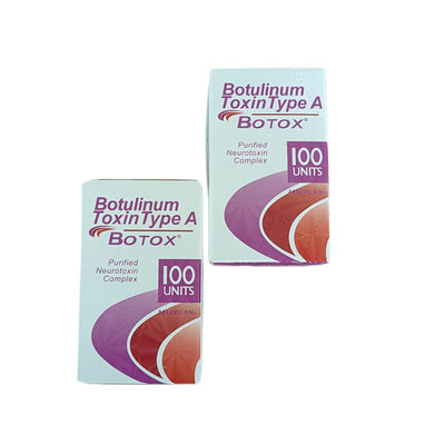 FDA 100iu Anti Kerut  Wajah Beku Untuk Injeksi Keriput Dada Toksin Botulinum