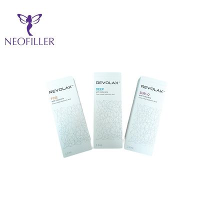 Anti Wrinkle Revolax Fine Lidocaine Hyaluronic Acid Pengisi Alami Untuk Keriput Dagu
