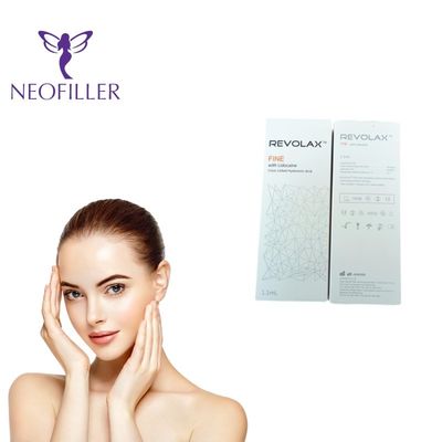 Anti Wrinkle Revolax Fine Lidocaine Hyaluronic Acid Pengisi Alami Untuk Keriput Dagu