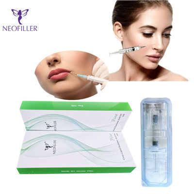 1ml 2ml Asam Hyaluronic Dermal Filler Augmentasi Pengisi Asam Hyaluronic Untuk Wajah