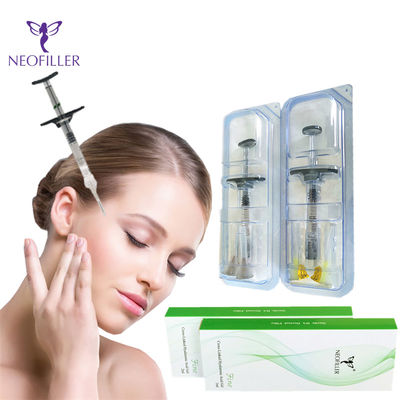 1ml 2ml Asam Hyaluronic Dermal Filler Augmentasi Pengisi Asam Hyaluronic Untuk Wajah
