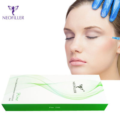 2ml Keriput Asam Hyaluronic Pengikat Silang Asam Hyaluronic Dermal Filler Untuk Bokong