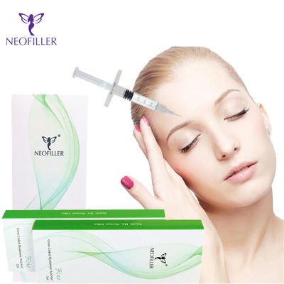 Fine Derm Deep Hyaluronic Acid Dermal Filler 1ml 2ml Derm Ha Injeksi Wajah