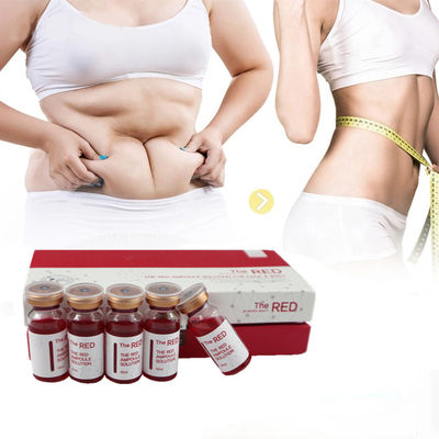 RED Ampoule Fat Shots Penurunan Berat Badan 10cc Injeksi Pelarut Lemak Perut Tubuh