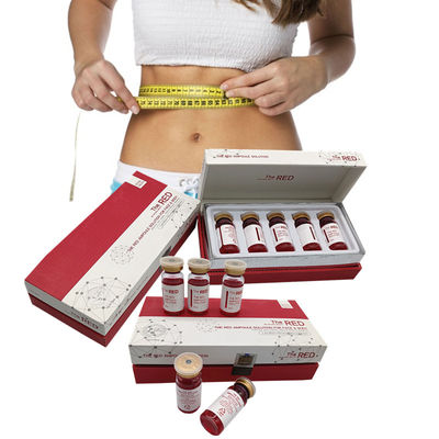 RED Ampoule Fat Shots Penurunan Berat Badan 10cc Injeksi Pelarut Lemak Perut Tubuh