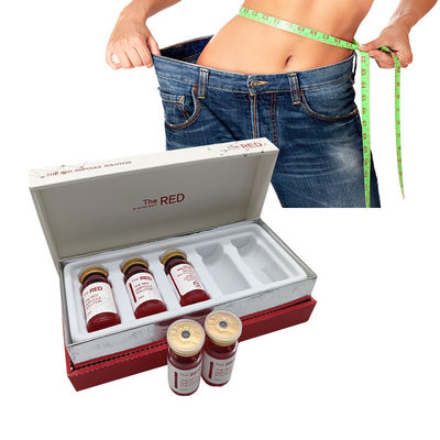 RED Ampoule Fat Shots Penurunan Berat Badan 10cc Injeksi Pelarut Lemak Perut Tubuh