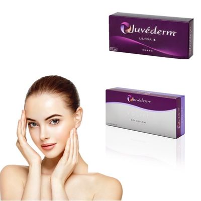 Salon Pengisi Asam Hyaluronic Juvederm Injeksi Wajah Dan Pengisi Dermal 24mg / ml
