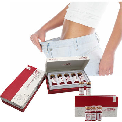 Larutan Lipolisis Merah Injeksi Pelarut Lemak Kybella 10Ml/Vial