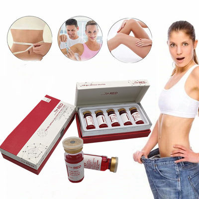 Larutan Lipolisis Merah Injeksi Pelarut Lemak Kybella 10Ml/Vial