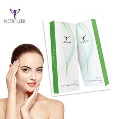 Pipi Wajah Asam Hyaluronic Dermal Filler Lip HA Filler 1ml 2ml 24mg/Ml