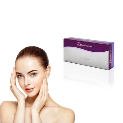 Transparan 2ml Juvederm Dermal Filler Injectable Hyaluronic Acid Untuk Garis Halus