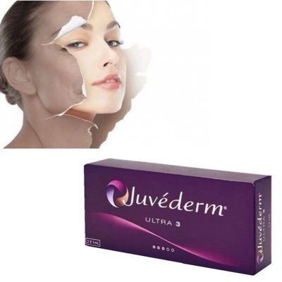 Hyaluronic Dermal Juvederm Ultra 3 Pengisi Bibir Wajah Pengisi Pipi Halus
