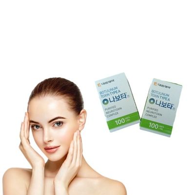 100 Unit Kejang Otot Injeksi NABOTA Injeksi Anti Penuaan Hidung Korea
