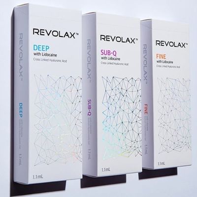 Asam Hyaluronic Revolax Dermal Filler Cross Linking Korea Cross Linked Ha Filler