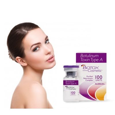 1 botol/Kotak FDA Anti Wrinkle  Garis Bibir Hidung 100U Jangka Panjang