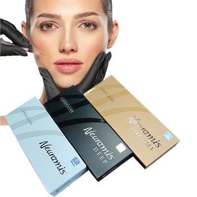 Salon Kecantikan Anti Penuaan Suntikan Asam Hyaluronic Dahi Neuramis Filler Untuk Bibir