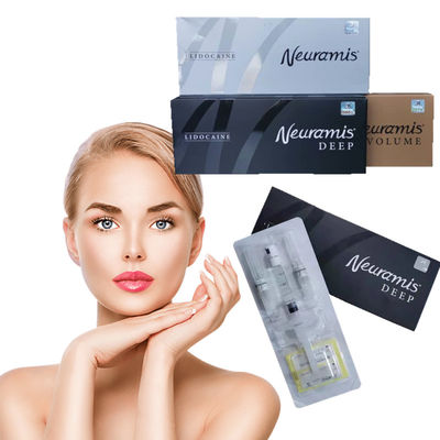 24mg/Ml Neuramis Dermal Filler Aman Di Dagu Pipi Injeksi Bibir Hidung Gemuk
