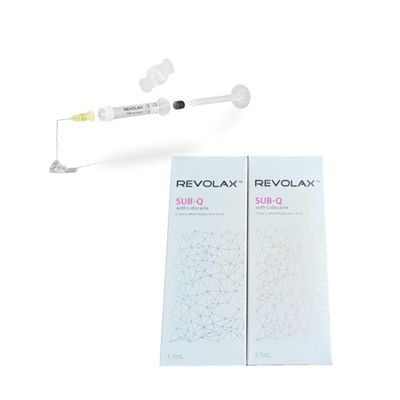 Cross Linking Ha Revolax Dermal Filler 1.1ml Injeksi Asam Hyaluronic Anti Penuaan