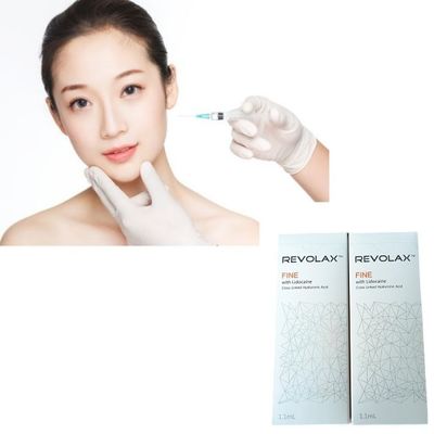 Revolax Dermal Filler Jarum Suntik Dalam Halus Pengisi Asam Hialuronat 24mg/Ml