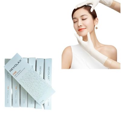 Revolax Dermal Filler Jarum Suntik Dalam Halus Pengisi Asam Hialuronat 24mg/Ml