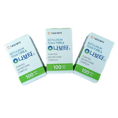 Korea 100iu NABOTA Penghilang Kerut Injeksi Facial  Untuk Menghilangkan Garis Kerutan