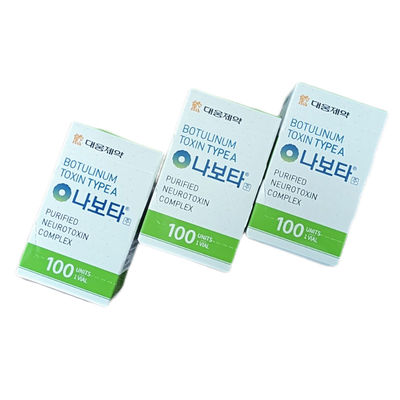 Korea 100iu NABOTA Penghilang Kerut Injeksi Facial  Untuk Menghilangkan Garis Kerutan