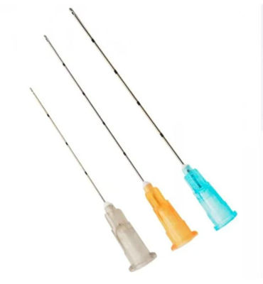 Disposable Micro Monoject Blunt Cannula Untuk Dermal Fillers 21g 50mm 70mm