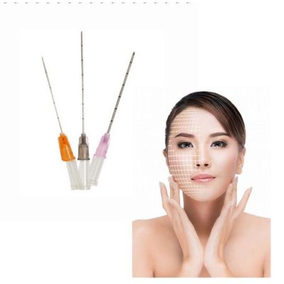 50mm 70mm Kanula Ujung Tumpul Injeksi Dermal Filler Cannulas 21g