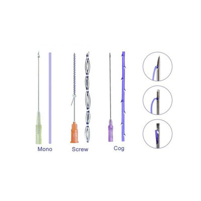 6D 8D 12D Pcl PDO Thread Lift Pcl Pdo Mono Benang Di Bawah Mata
