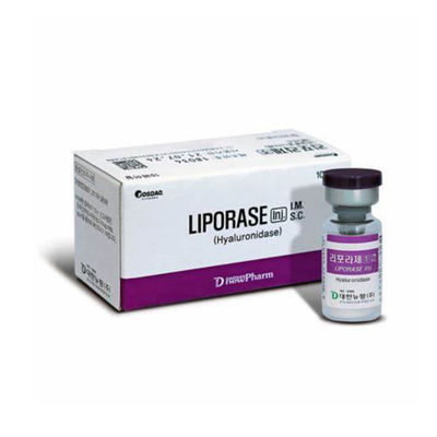 Liporase Hyaluronidase Ampoule Liporase Injection Untuk Masalah Wajah CE ISO