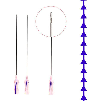 3d 4d 6d 19g Cog Pdo Benang Halus Angkat Hidung Besar V Line W L Type Needle