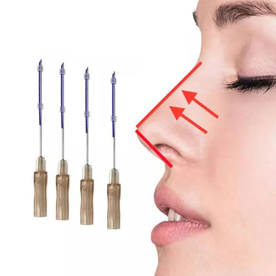 3d 4d 6d 19g Cog Pdo Benang Halus Angkat Hidung Besar V Line W L Type Needle