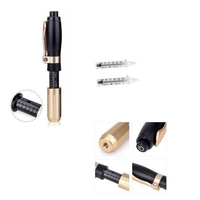 3 Level Pena Pengisi Hyaluron 0.3ml 0.5ml Pengisi Bibir Asam Hyaluronic Tanpa Jarum