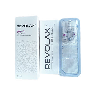 Cross Linked 24mg/Ml Revolax Fine Deep Sub-Q Pengisi Asam Hyaluronic