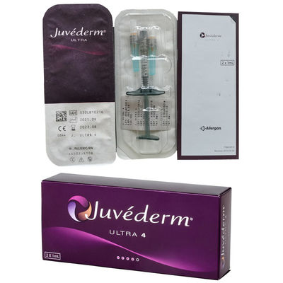 24mg Juvederm Dermal Filler Jenis Pengisi Bibir Injeksi Ultra 3 Ultra 4 Anti Penuaan